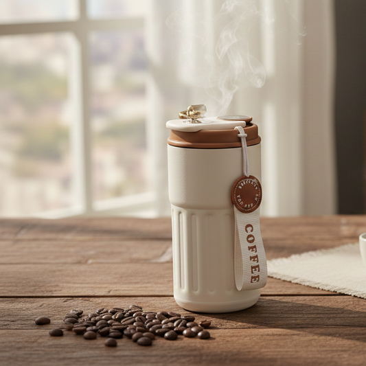 Smart Temperature Display Steel Double Wall Vacuum Insulated Travel Coffee Mug